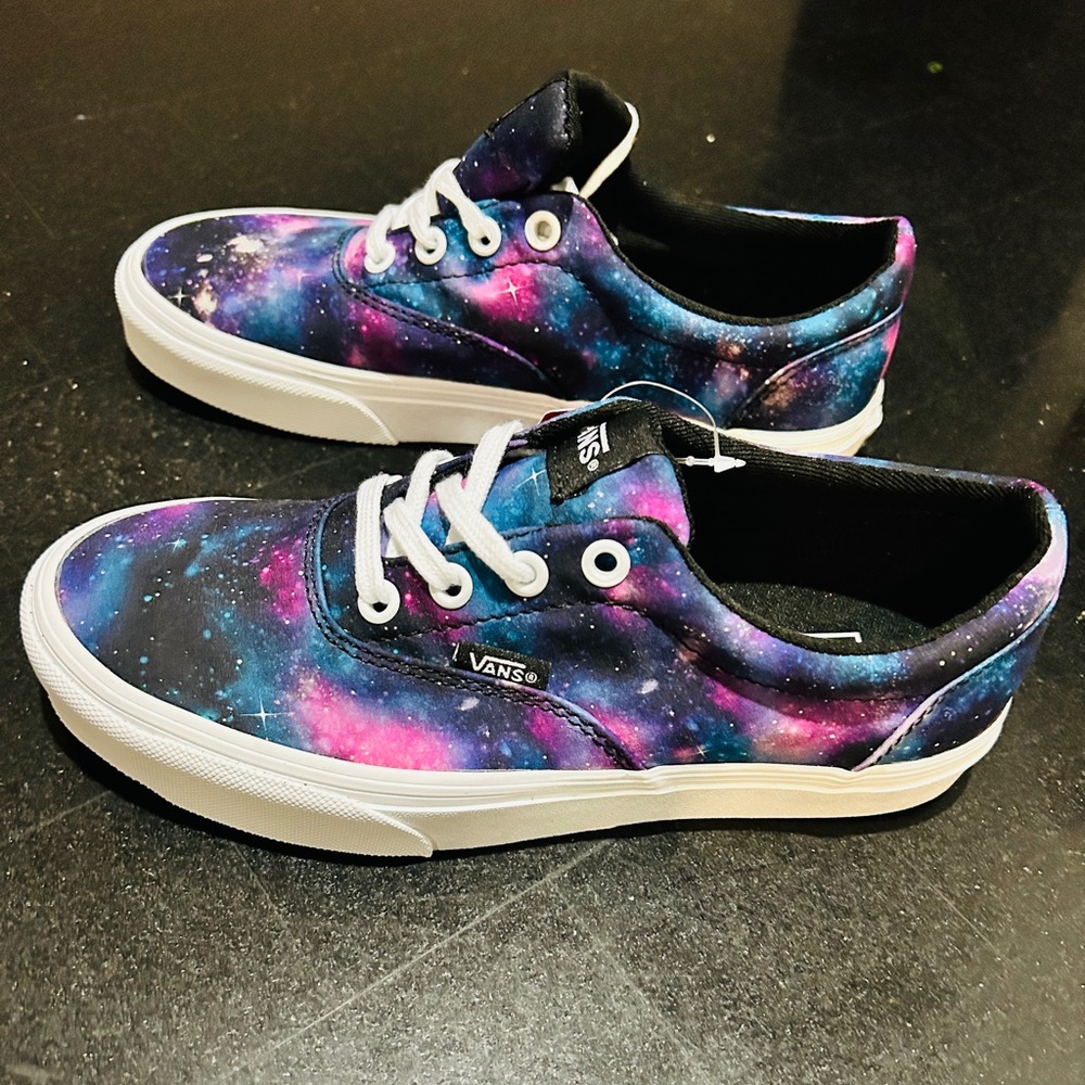 NEW Vans Ward Galaxy Multi/ White